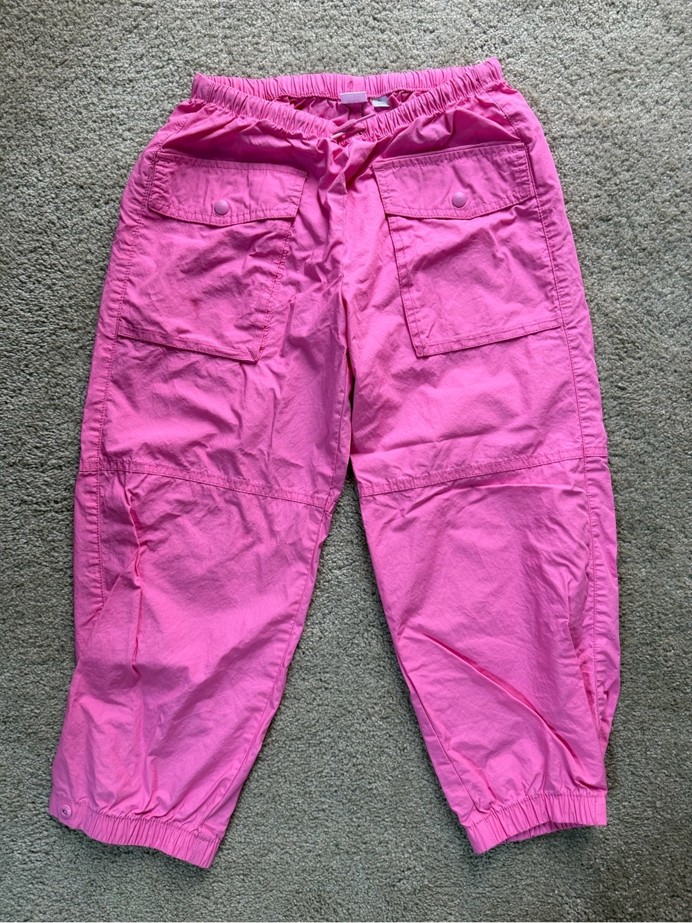 GAP Girls Hot Pink Cargo Joggers